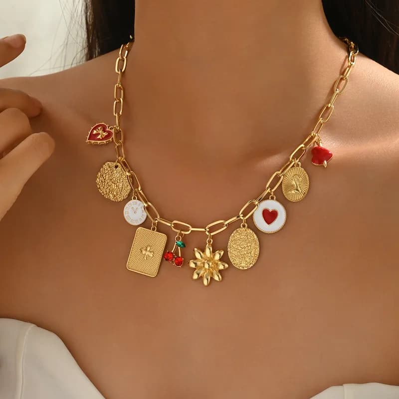 Cara Charm Necklace