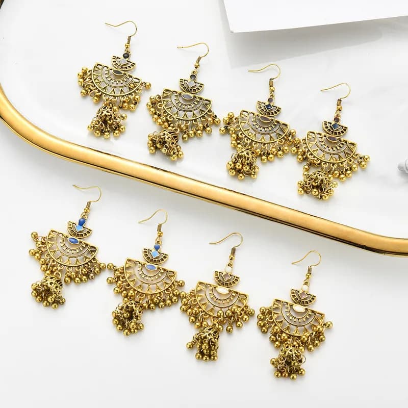 Anaya Jhumka Bell Earrings